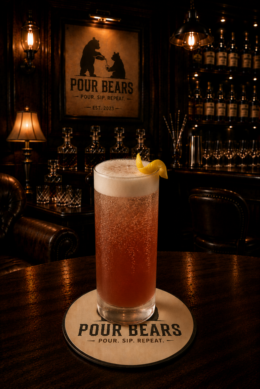 Chicago Fizz cocktail
